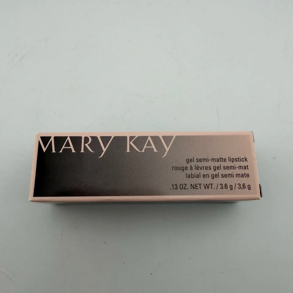 Mary Kay Gel Semi-Matte Lipstick‎ 0.13oz Rich Truffle Full Coverage Brown Nude